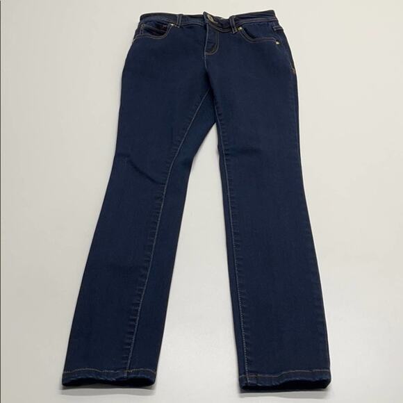 INC DENIM - Womens 0P Skinny Leg Blue Jeans - Picture 1 of 3